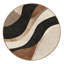 Tapis beige moelleux moelleux Art Deco-947071666