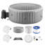 Spa gonflable rond portatif 81,9 x 26 po pour 4 à 6 personnes