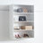 Devi White Wall Mounted Wood Closet System