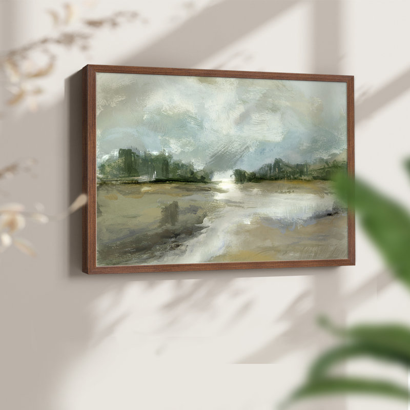 Different Light -Framed Print - Restickable, H 11 po x l 14 po, Noyer