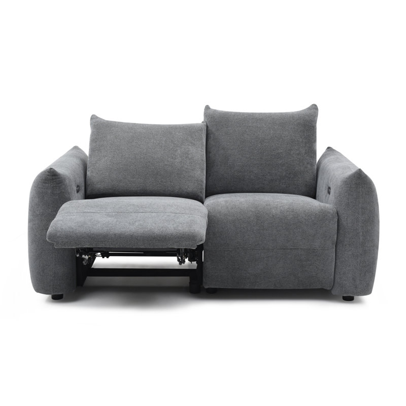 Ensemble de canapé inclinable électrique Boneless, ensemble de mobilier de salon, ensemble de canapé en cuir avec porte-gobelet USB