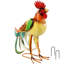 Statue de jardin coq en métal 16 po Lendol
