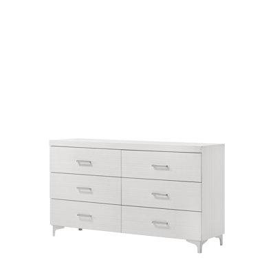 Aziel 6 Drawer 58'' W Double Dresser