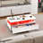 Ellise LED Coffee Table with 4 Drawers-631734493