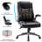 Dunteige High Back Bonded Leather Office Executive Computer Desk Chair with Built-in Lumbar Support