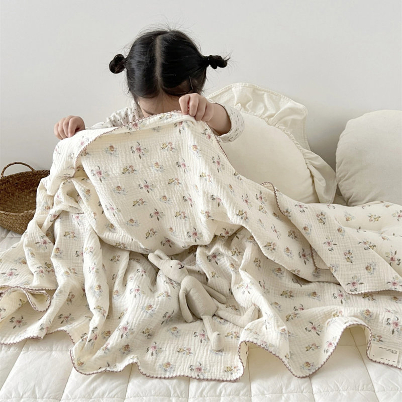Couverture mignonne pour bébé en coton