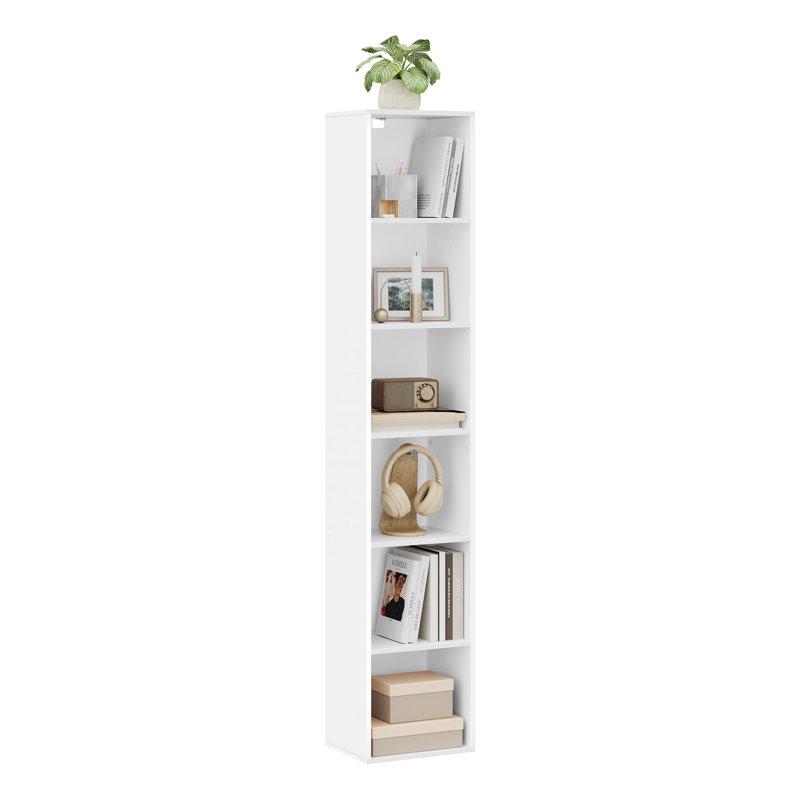 158.5cm H x 30cm W Cube Bookcase, White