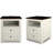 Nightstands With Charging Station, Rustic 18 Inch Bedside Table With 2 Storage Drawers And Open Shelf-1197349601-1197349603