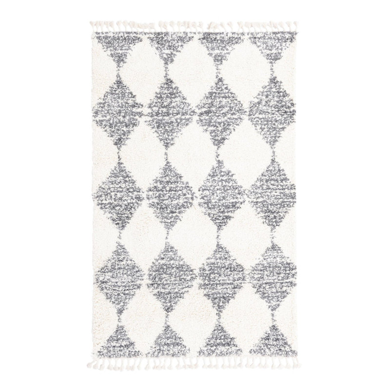 Tapis à poil long Serenity, Rectangle 5 pi 3 po x 8 pi