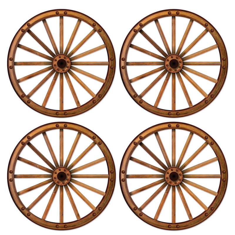  - Découpes de roues de chariot 18½ "- 12 pièces