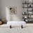 Bench In White Khaki Fur
