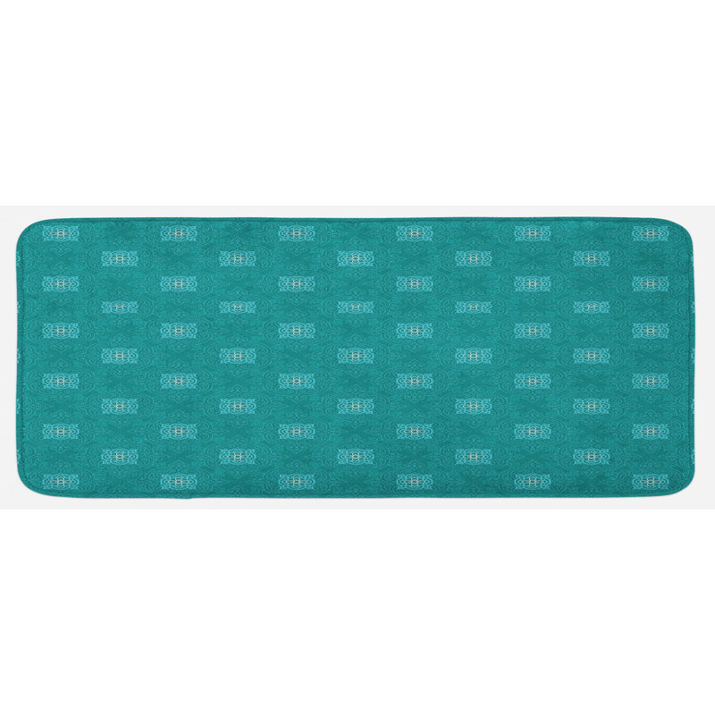 Eclectic Synthetic Kitchen Mat