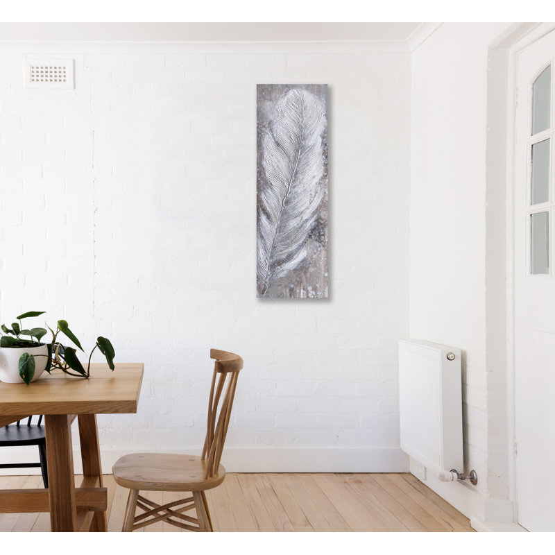 " Abstract Feather " Oil Painting