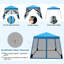 Britte 3m x 3m Metal Pop-Up Canopy-1865159593