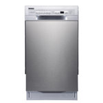 18" 52 dBA Built-In Full Console Dishwasher
