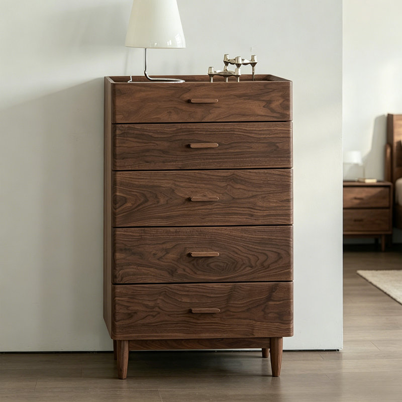 Multi Functional Multi-Layer Accent Chest, Walnut