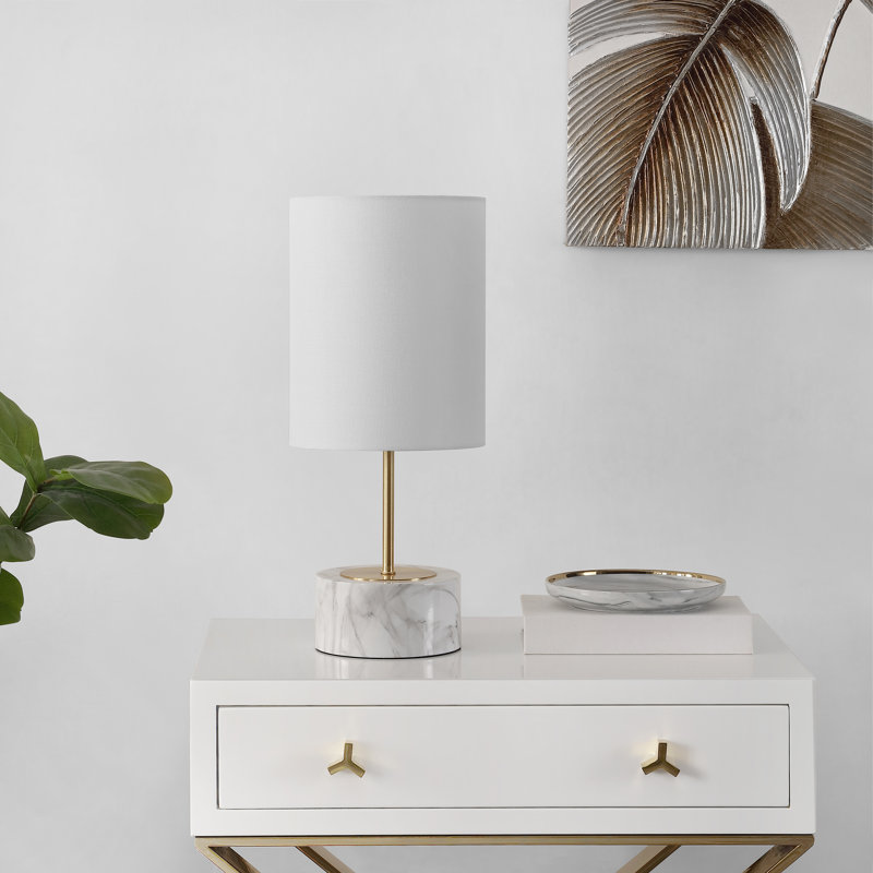 LAMPE DE TABLE EN KAMILAH AVEC PORT USB