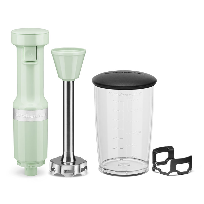 Mélangeur à immersion à vitesse variable avec pot KitchenAid, Pistache