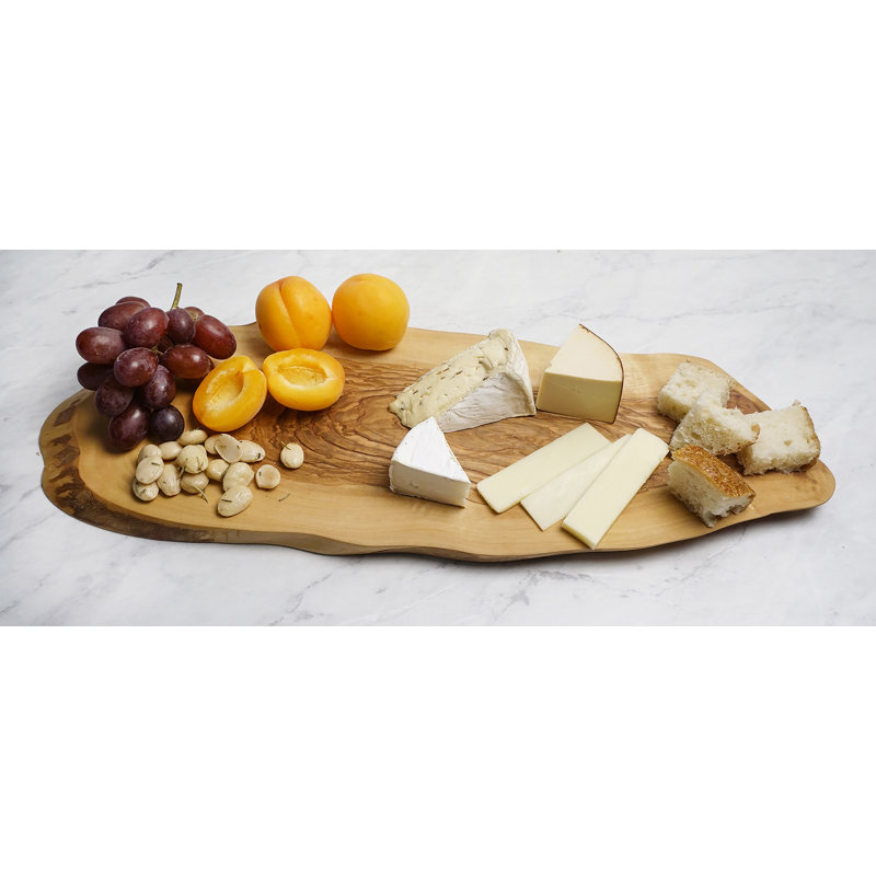 Natural Italian Olive Wood Rectangular Serving Board