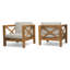 Fauteuil d'extérieur avec coussins Damico-1824226043