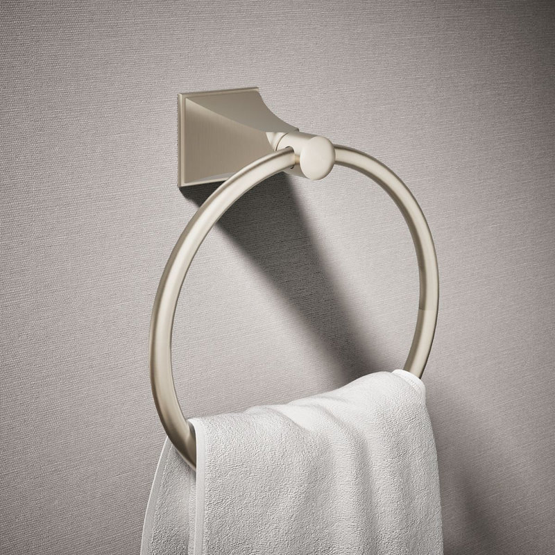 Memoirs® Wall Mounted Towel Ring, Vibrant Brushed Bronze