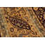 Tapis oriental brun en laine noué à la main 10 pi 1 po Devia