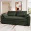Canapé d'appoint confortable à 2 places Manuel Corduroy avec coussin amovible-187574865