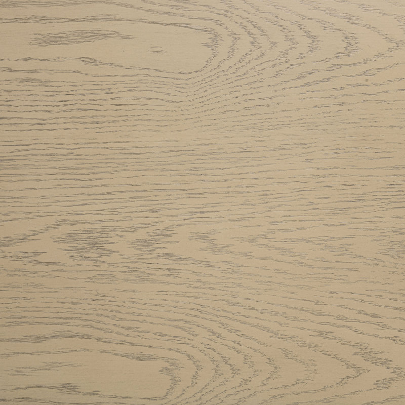 Beige Oak Coastal Rectangular Cocktail Coffee Table