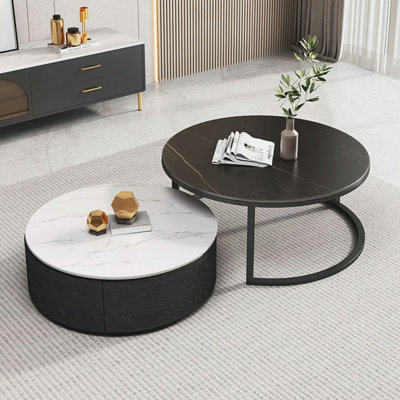 Table basse ronde