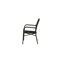 Rizal Loungechair Alumnium - Black /