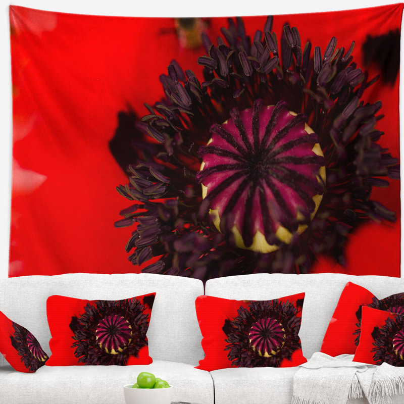 Jardin en pleine floraison le jour de la tapisserie, H 78 po x l 92 po