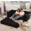 76IN Folding Convertible Sofa Bed-1093327206