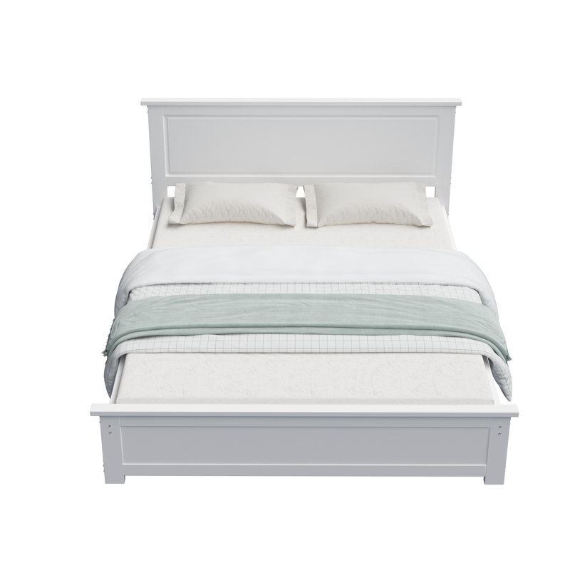 Norlina Solid Wood Bed with Mattress, Kingsize (5')