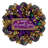 Happy Mardi Gras Wreath