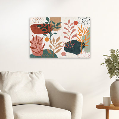 Fleurs botaniques abstraites - Fleurs abstraites I