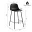 Tabouret de comptoir en polyuréthane à dossier bas H 26 po Botyo-895150719-894026192