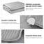 Protège-matelas chauffant en polyester intelligent-52857268-52857270