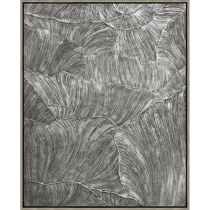 Silvery Gingko II Print by Beverly Fuller