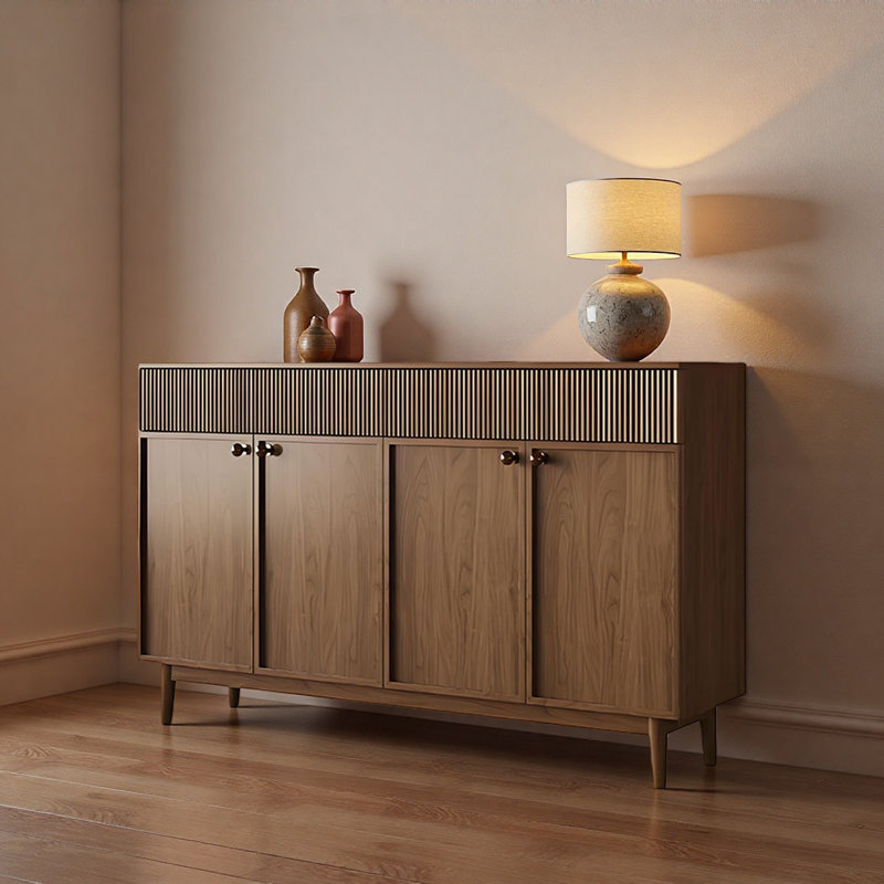 Buffet rétro frais et simple, H 35,43 po x l 47,24 po x P 15,75 po