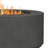 AEGEAN 36" Round Steel Propane or Natural Gas Fire Pit Table by Real Flame-83911009