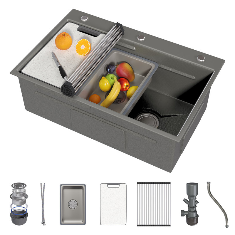 Durable Stainless Steel Kitchen Sink