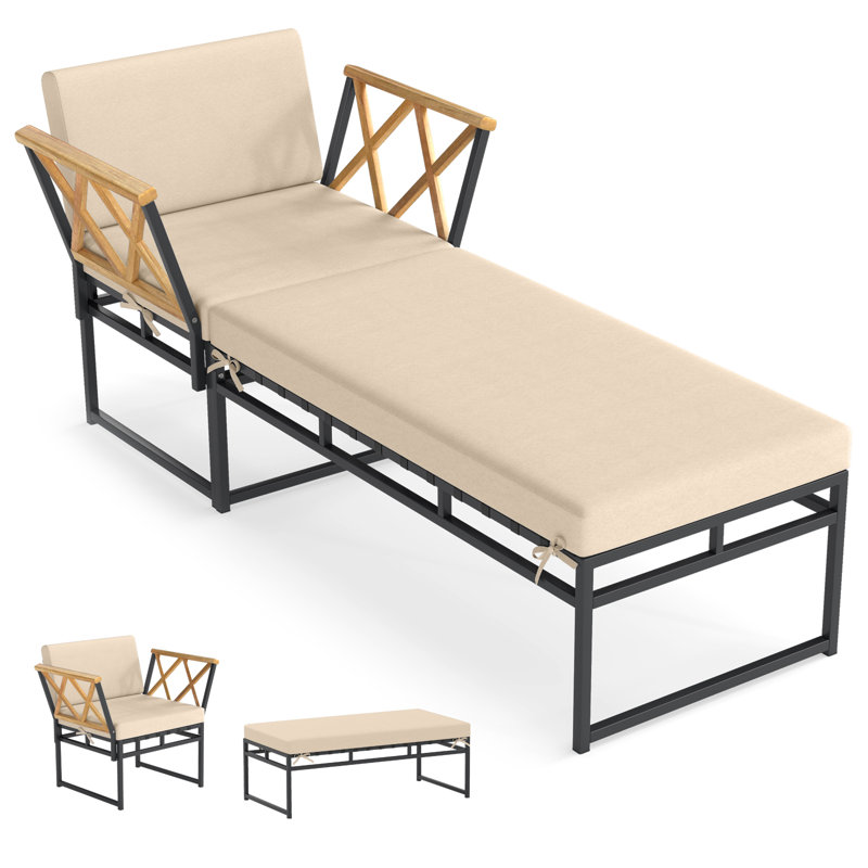 110cm Long Single Chaise
