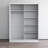 Jelinek 59" Armoire with Adjustable Shelves, Hanging Rod-770961789-764004653