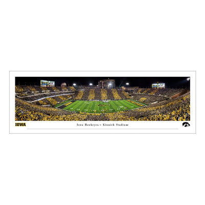NCAA Iowa Hawkeyes Football Panoramic Print