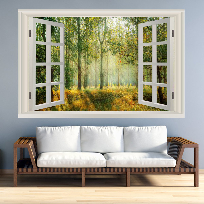 Landscape & Nature Wall Decal, 36" H x 54" W