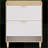 Shoe Cabinets Narrow with 2 Flip Drawers Solid Wood Legs 31.5”x9.5”x41.3” Inches Entryway Organizer | White | Scandinavian Style