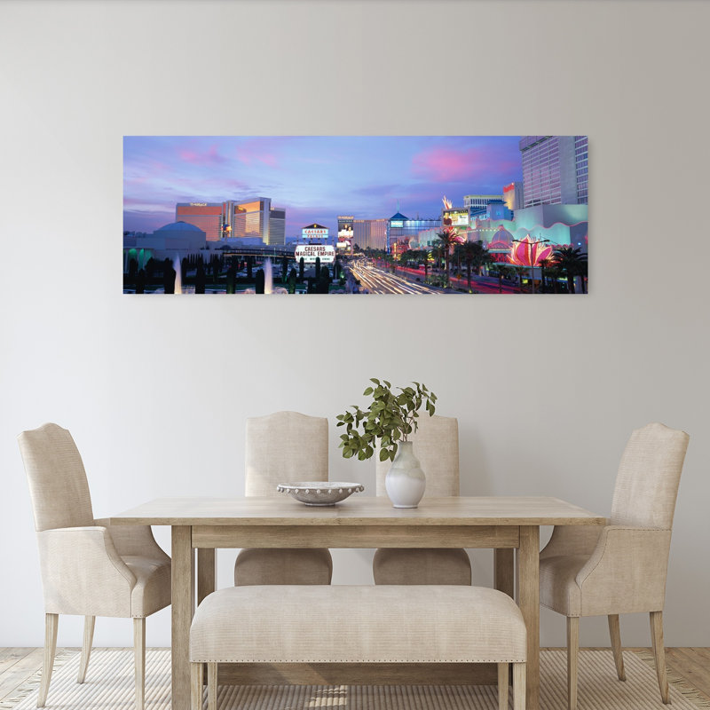 The Strip Las Vegas Nevada USA by Thomas Winz - Wrapped Canvas Panoramic Print, 50.8 cm H x 152.4 cm W