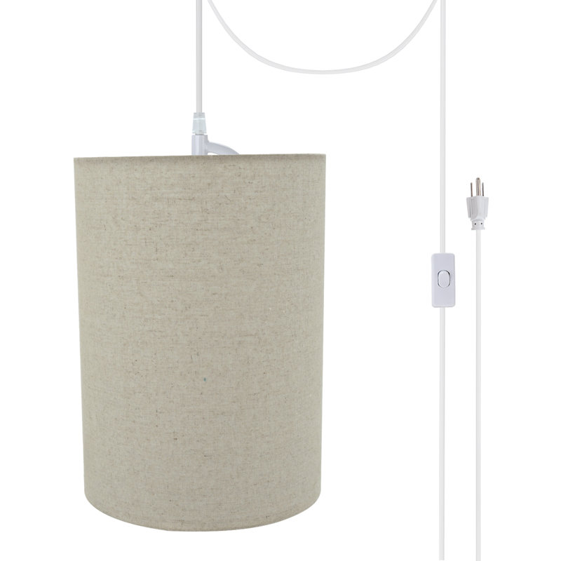 Hebden 1 - Light White Single Pendant, Light Gray