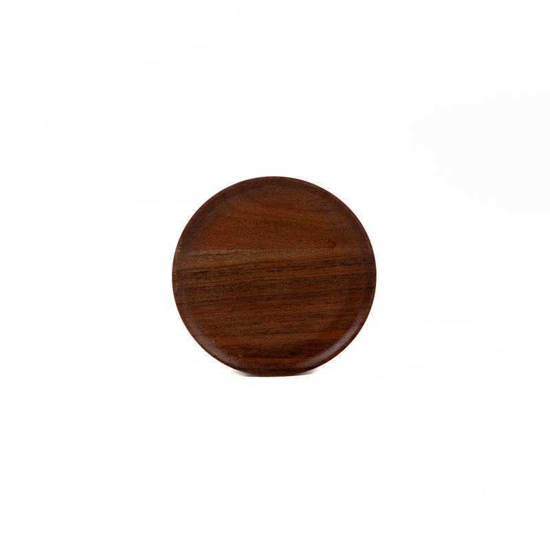 Sous-verres en bois d'acacia Mid Century Modern