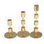 Ensemble de chandelles de table en aluminium 3 pièces Brenner-1573295029